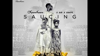 Saucing  Okyeame Kwame ft Sir x Sante Official Video [upl. by Chelsea]