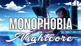 NIGHTCORE Monophobia  deadmau5 Rob Swire [upl. by Yalahs157]