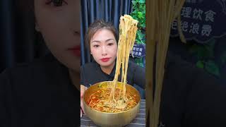 Im going to eat Chongqing noodles today Chongqing noodles Fast food Special noodles Local s [upl. by Rozek]