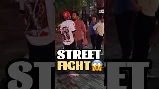 Best Punch in the Street Fight Self Defense on the Streetboxing mma streetfighter selfdefense [upl. by Ahsekan]