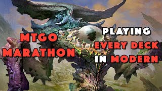 Eldrazi Tron ETron  MTGO Modern Marathon 64 [upl. by Eahcim876]