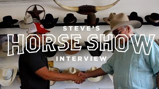 Making a custom cowboy hat with Schafer Hat Works in Noble OK [upl. by Goss57]