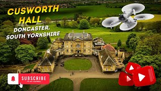 CUSWORTH HALL DONCASTER SOUTH YORKSHIRE DRONE FLYOVER [upl. by Artema]