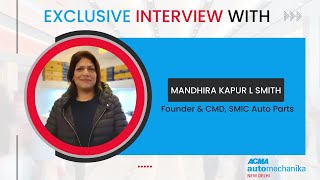 SMIC Auto Parts  Interview at ACMA Automechanika Delhi 2024 [upl. by Cheyney973]