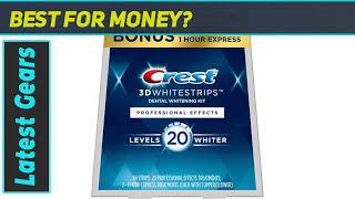 Crest 3D Whitestrips The Best Whitening Strips for a Brighter Smile [upl. by Noimad]