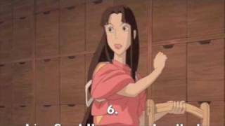 Top Ten Lines from Spirited Away [upl. by Attennod]