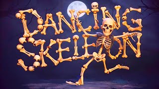 Dancing Skeleton  Fun Halloween music video [upl. by Emlynne]