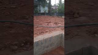 Plinth level soil filling theleelahomes plinth udupihomes [upl. by Onivla]