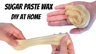 DIY Sugar Wax Paste  NO STRIPS NEEDED 🤯🤯 [upl. by Lewin]