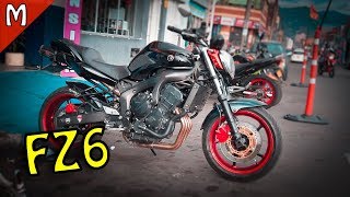 YAMAHA FZ6N A DARLE DURO  ¿QUE TAL [upl. by Maire]