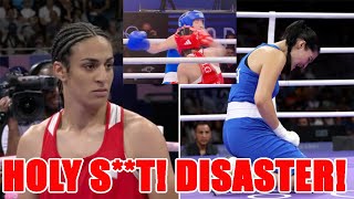 DISASTER at the WOKE Olympics Transgender boxer almost KILLS female seconds into boxing match [upl. by Uhej]