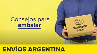 Consejos para embalar  Envíos  Argentina  Mercado Libre [upl. by Zigmund725]