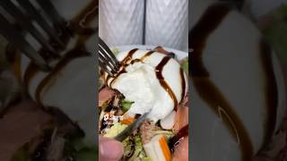 ⚪️ RECETTE  LA BURRATA EN SALADE 🥗 shorts salad cheese recipe satisfying [upl. by Tray548]