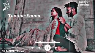 ডেকেছি তোকে কতবার মন পাড়াতে Duniya Song Bangla version🥰TamimEmma🥰Slowe songLoFi Music Video 💔 [upl. by Ehpotsirhc]