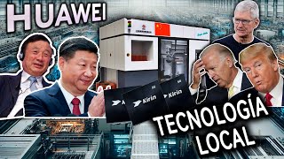 ¡China contraataca Huawei y Shanghai Micro anticipan su primera máquina de litografía de 28 nm [upl. by Aneram491]