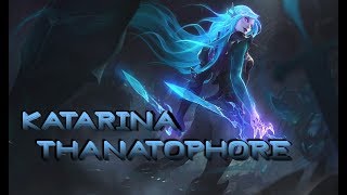 Skin Katarina thanatophore  League of legends FR [upl. by Lynnworth707]