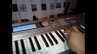 Vaquero Rockanrolero Charlie Montana Cover Teclado [upl. by Dhumma731]