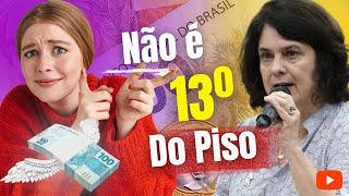 🔴 Atenção Enfermagem NÃO é 13º do Piso Salarial e sim 9ª parcela que tem como valor uma média [upl. by Anaerol919]