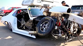 The Most INSANE WRECKS Ive EVER FILMED  Drag Racing Crashes [upl. by Cleon435]