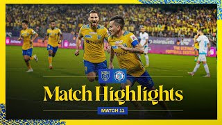 Match Highlights  Kerala Blasters FC v Jamshedpur FC  ISL 10 [upl. by Anayeek]