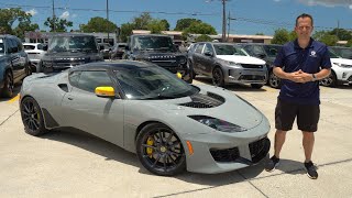 Is the Lotus Evora GT a BETTER 6speed sports car than a 2024 Porsche Cayman GT4 [upl. by Ycak]