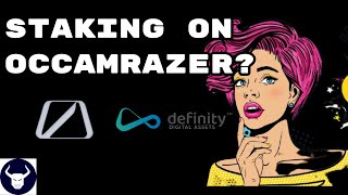 How to stake OCC tokens on OccamRazer I What are the benefits of staking OCC and what is Definity [upl. by Alfonzo]