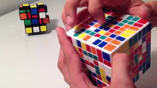 Shengshou 8x8 YJ Axis Cube 3x3x5 Shapeshift Review [upl. by Notna]