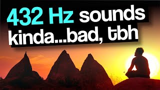 Testing 432 Hz Frequencies and temperaments [upl. by Nuhsyar221]