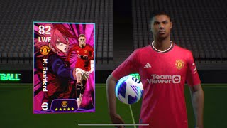 How To Upgrade Free M RASHFORD In Pes 24  BLUE LOCK Rashford Max Training Tutorial In Efootball 24 [upl. by Leblanc38]