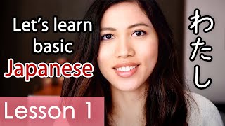 Learn Japanese  Minna No Nihongo Lesson 1 Grammar [upl. by Aliel]