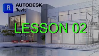 Autodesk Revit Architecture Tutorial  Lesson 02  Basic Important settings and Tools [upl. by Ilamad]