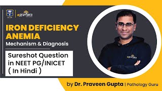 Iron Deficiency Anemia  Mechanism amp Diagnosis  Dr Praveen K Gupta  DBMCI  eGurukul [upl. by Wetzell807]