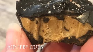 AIP quotPeanut Butterquot Cups NutGlutenDiary Free  Paleo  Vegan [upl. by Sedlik]