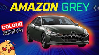 2023 Hyundai Elantra AMAZON GREY  One of the best Hyundai Elantra Colours [upl. by Eiramassenav]