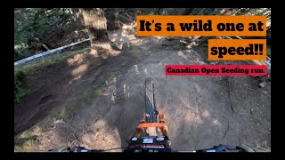 MY 2024 CANADIAN OPEN DH SEEDING RUN [upl. by Baese]