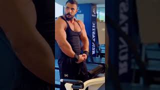 Bharat Singh walia Back Workout Glimpses shorts motivation [upl. by Jochebed]