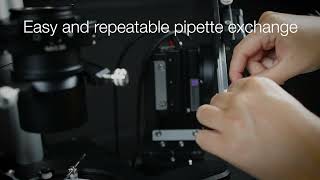 Scientifica PatchStar Micromanipulator  Unique pipette exchange system [upl. by Eelyma]