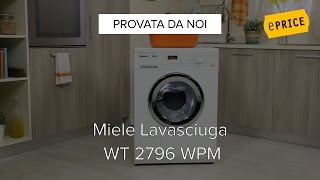 Video Recensione Lavasciuga Miele WT2796WPM [upl. by Yrffej]