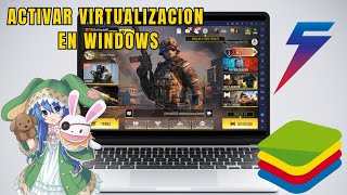 COMO ACTIVAR LA VIRTUALIZACIÓN EN TU PC  HABILITAR VIRTUALIZACIÓN BLUESTACKS X BIEN EXPLICADO2024 [upl. by Eentroc]