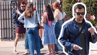 HARRY STYLES MEETING FANS IN LONDON August 2024 [upl. by Hector]