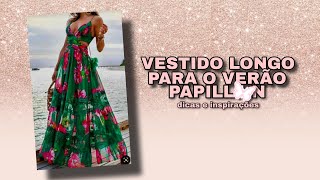 VESTIDO LONGO PARA O VERÃO🦋 [upl. by Clayton74]