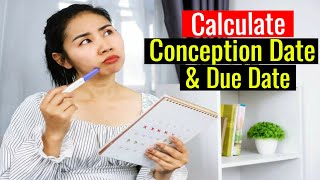 Calculate Conception Date amp Pregnancy Due Date  Easy Methods [upl. by Niki]