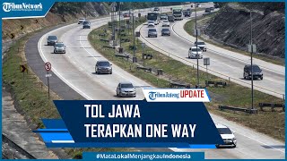 Sistem One Way dan Ganjil Genap Diterapkan di Tol Cikampek hingga Kalikangkung Saat Puncak Mudik [upl. by Calia]