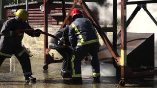 STCW Fire Fighting Training  Warsash Superyacht Academy [upl. by Llemor150]