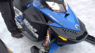 2010 Skidoo renegade Backcountry 600 etec Summit snowmobile [upl. by Broddy572]