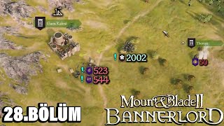 EN İYİ SALDIRI GÜZEL Bİ SAVUNMADIR  MampB BANNERLORD 28 Bölüm [upl. by Notsreik]