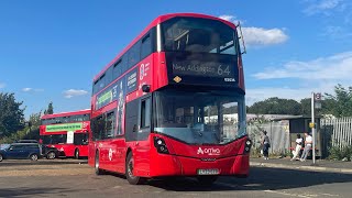 Brand New Electroliners on London Bus Route 64 [upl. by Troth]