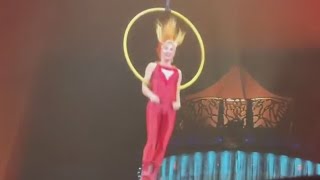 Cirque du Soleil aerialist falls during Portland Show [upl. by Anir655]