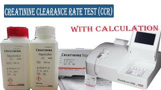 Creatinine Clearance Rate Test Procedure ।। How to Calculate CCR Test Result Full Details in Bangla [upl. by Aldin]