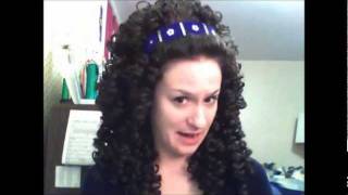 Irish Dance Wig Tutorial [upl. by Akemat]